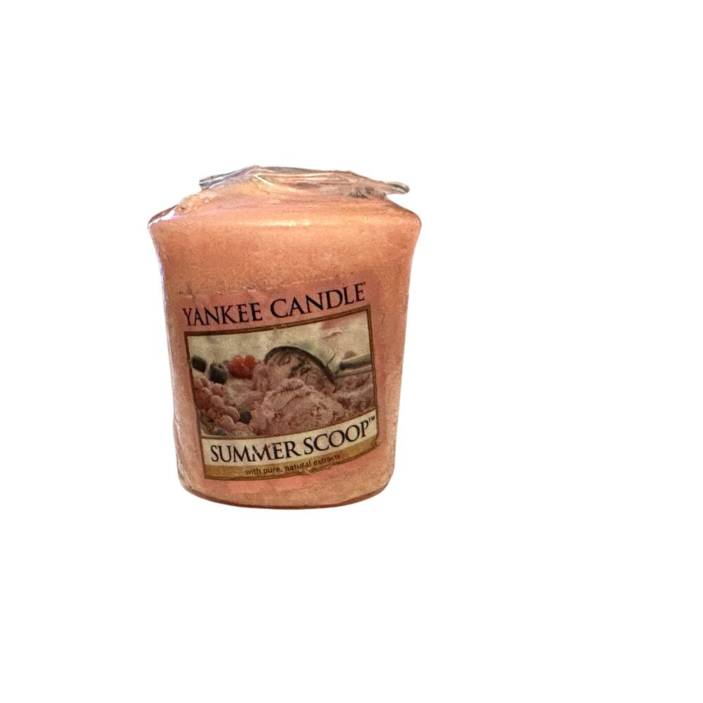 Yankee Candle Summer Scoop Votive Candle 1.7oz New